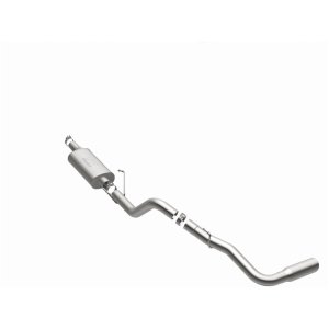 Dodge Ram 1500 Performance Exhaust - Single Passenger Side Rear - Magnaflow - Cat Back Street Series - Polished - `04-`05 Dodge Ram 1500 Performance Exhaust - Single Passenger Side Rear - Magnaflow - Cat Back Street Series - Polished - `04-`05
