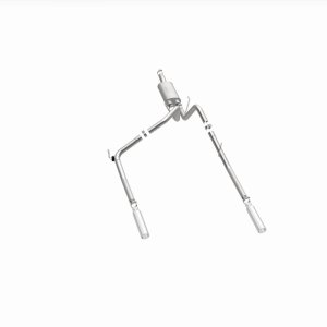 Dodge Ram 1500 Performance Exhaust - Rear - Magnaflow - Cat Back, Dual Split Rear Exit, Street Series - Polished - `04-`05