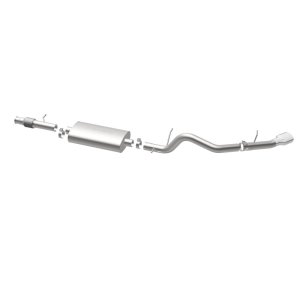 Chevrolet Tahoe Performance Exhaust - Passenger Side Rear - Magnaflow - Street Series Cat-Back - 2009 Chevrolet Tahoe Performance Exhaust - Passenger Side Rear - Magnaflow - Street Series Cat-Back - 2009