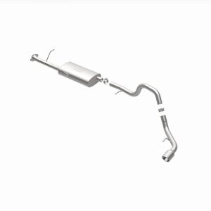 Ford Explorer Performance Exhaust - Single Driver Side Rear Exit - Magnaflow - Cat Back, Street Series - 2006 Ford Explorer Performance Exhaust - Single Driver Side Rear Exit - Magnaflow - Cat Back, Street Series - 2006