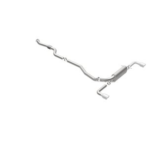 Pontiac Solstice Performance Exhaust - Dual Split Rear Exit - Magnaflow - Cat Back - Polished - `07-`09