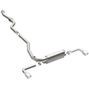 Pontiac Solstice Performance Exhaust - Dual Split Rear Exit - Magnaflow - Cat Back - Polished - `07-`09