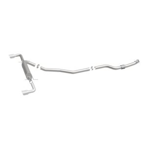 Pontiac Solstice Performance Exhaust - Dual Split Rear Exit - Magnaflow - Cat Back - Polished - `07-`09