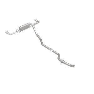 Pontiac Solstice Performance Exhaust - Dual Split Rear Exit - Magnaflow - Cat Back - Polished - `07-`09