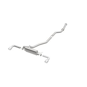 Pontiac Solstice Performance Exhaust - Dual Split Rear Exit - Magnaflow - Cat Back - Polished - `07-`09