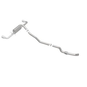 Pontiac Solstice Performance Exhaust - Dual Split Rear Exit - Magnaflow - Cat Back - Polished - `07-`09