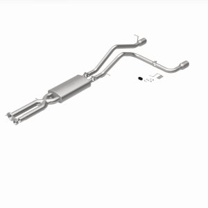 Hummer H2 Performance Exhaust - Rear - Magnaflow - Cat Back, Dual Split Rear Exit - Polished - `03-`06 Hummer H2 Performance Exhaust - Rear - Magnaflow - Cat Back, Dual Split Rear Exit - Polished - `03-`06