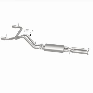 Hummer H2 Performance Exhaust - Rear - Magnaflow - Cat Back, Dual Split Rear Exit - Polished - `03-`06 Hummer H2 Performance Exhaust - Rear - Magnaflow - Cat Back, Dual Split Rear Exit - Polished - `03-`06