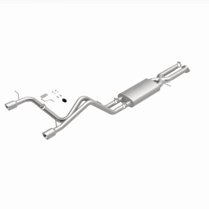 Hummer H2 Performance Exhaust - Rear - Magnaflow - Cat Back, Dual Split Rear Exit - Polished - `03-`06 Hummer H2 Performance Exhaust - Rear - Magnaflow - Cat Back, Dual Split Rear Exit - Polished - `03-`06