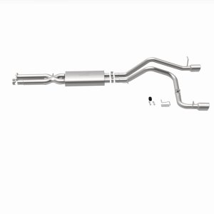 Hummer H2 Performance Exhaust - Rear - Magnaflow - Cat Back, Dual Split Rear Exit - Polished - `03-`06 Hummer H2 Performance Exhaust - Rear - Magnaflow - Cat Back, Dual Split Rear Exit - Polished - `03-`06