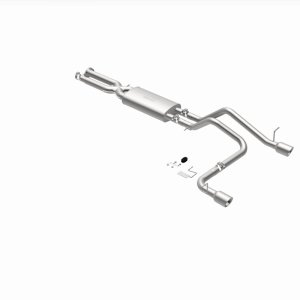 Hummer H2 Performance Exhaust - Rear - Magnaflow - Cat Back, Dual Split Rear Exit - Polished - `03-`06 Hummer H2 Performance Exhaust - Rear - Magnaflow - Cat Back, Dual Split Rear Exit - Polished - `03-`06