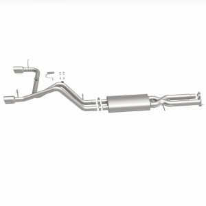 Hummer H2 Performance Exhaust - Rear - Magnaflow - Cat Back, Dual Split Rear Exit - Polished - `03-`06 Hummer H2 Performance Exhaust - Rear - Magnaflow - Cat Back, Dual Split Rear Exit - Polished - `03-`06