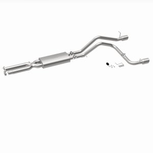 Hummer H2 Performance Exhaust - Rear - Magnaflow - Cat Back, Dual Split Rear Exit - Polished - `03-`06 Hummer H2 Performance Exhaust - Rear - Magnaflow - Cat Back, Dual Split Rear Exit - Polished - `03-`06