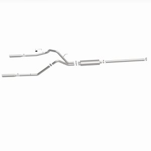 Dodge Ram 1500 Performance Exhaust - Rear - Magnaflow - Cat-Back, Dual Split Rear - Polished - `06-`07