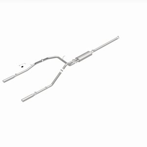 Dodge Ram 1500 Performance Exhaust - Rear - Magnaflow - Cat-Back, Dual Split Rear - Polished - `06-`07