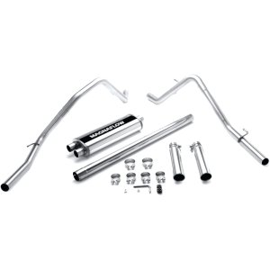 Dodge Ram 1500 Performance Exhaust - Rear - Magnaflow - Cat-Back, Dual Split Rear - Polished - `06-`07