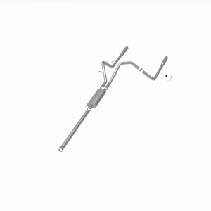 Dodge Ram 1500 Performance Exhaust - Rear - Magnaflow - Cat-Back, Dual Split Rear - Polished - `06-`07