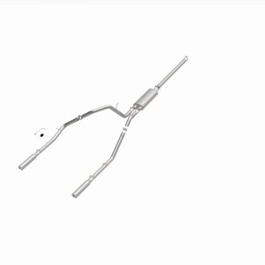 Dodge Ram 1500 Performance Exhaust - Rear - Magnaflow - Cat-Back, Dual Split Rear - Polished - `06-`07
