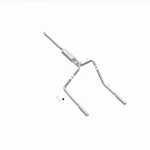 Dodge Ram 1500 Performance Exhaust - Rear - Magnaflow - Cat-Back, Dual Split Rear - Polished - `06-`07