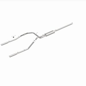 Dodge Ram 1500 Performance Exhaust - Rear - Magnaflow - Cat-Back, Dual Split Rear - Polished - `06-`07