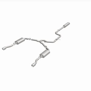 Chevrolet Impala Performance Exhaust - Dual Split Rear - Magnaflow - Street Series Cat-Back - Polished - `06-`09