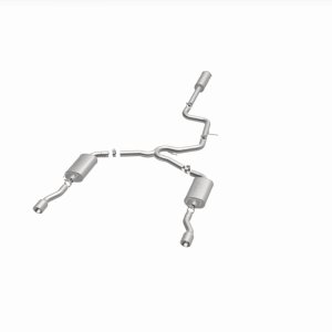 Chevrolet Impala Performance Exhaust - Dual Split Rear - Magnaflow - Street Series Cat-Back - Polished - `06-`09