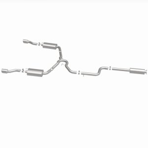 Chevrolet Impala Performance Exhaust - Dual Split Rear - Magnaflow - Street Series Cat-Back - Polished - `06-`09