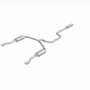 Chevrolet Impala Performance Exhaust - Dual Split Rear - Magnaflow - Street Series Cat-Back - Polished - `06-`09