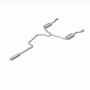 Chevrolet Impala Performance Exhaust - Dual Split Rear - Magnaflow - Street Series Cat-Back - Polished - `06-`09