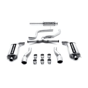 Chevrolet Impala Performance Exhaust - Dual Split Rear - Magnaflow - Street Series Cat-Back - Polished - `06-`09 Chevrolet Impala Performance Exhaust - Dual Split Rear - Magnaflow - Street Series Cat-Back - Polished - `06-`09