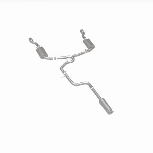 Chevrolet Impala Performance Exhaust - Dual Split Rear - Magnaflow - Street Series Cat-Back - Polished - `06-`09