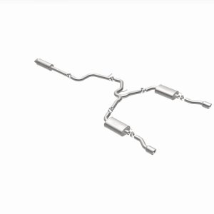 Chevrolet Impala Performance Exhaust - Dual Split Rear - Magnaflow - Street Series Cat-Back - Polished - `06-`09