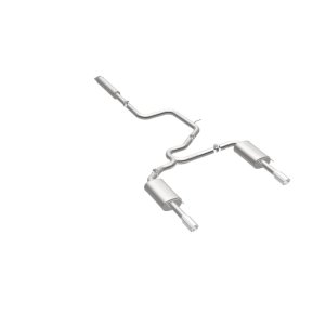 Chevrolet Impala Performance Exhaust - Rear - Magnaflow - Street Series Cat-Back, Dual Split Rear Exit, Stainless Steel - Polished - `00-`05