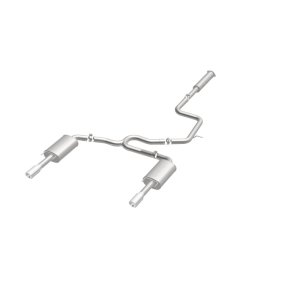 Chevrolet Impala Performance Exhaust - Rear - Magnaflow - Street Series Cat-Back, Dual Split Rear Exit, Stainless Steel - Polished - `00-`05