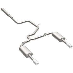 Chevrolet Impala Performance Exhaust - Rear - Magnaflow - Street Series Cat-Back, Dual Split Rear Exit, Stainless Steel - Polished - `00-`05