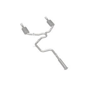 Chevrolet Monte Carlo Performance Exhaust - Rear - Magnaflow - Street Series Cat-Back, Dual Split Rear Exit, Stainless Steel - Polished - `00-`05