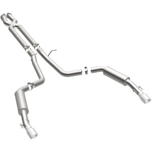 Pontiac GTO Performance Exhaust - Magnaflow - Competition Series Cat-Back, Dual Split Rear Exit - Polished - `05-`06