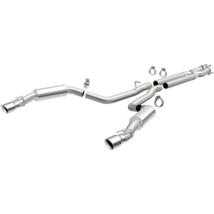 Pontiac GTO Performance Exhaust - Magnaflow - Competition Series Cat-Back, Dual Split Rear Exit - Polished - `05-`06 Pontiac GTO Performance Exhaust - Magnaflow - Competition Series Cat-Back, Dual Split Rear Exit - Polished - `05-`06