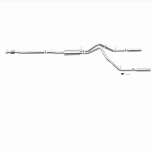 Chevrolet Silverado Performance Exhaust - Rear - Magnaflow - Cat Back, Street Series, Dual Split Rear Exit - 2007