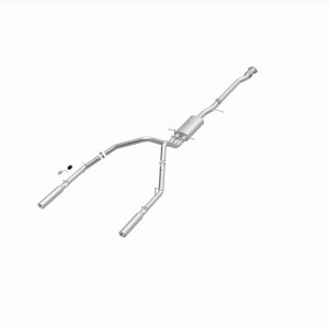 Chevrolet Silverado Performance Exhaust - Rear - Magnaflow - Cat Back, Street Series, Dual Split Rear Exit - 2007