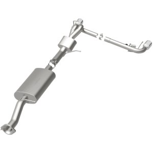 Hummer H2 Performance Exhaust - Rear - Magnaflow - Cat Back Dual Split Rear Exit - Polished - 2007 Hummer H2 Performance Exhaust - Rear - Magnaflow - Cat Back Dual Split Rear Exit - Polished - 2007