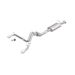 Hummer H2 Performance Exhaust - Rear - Magnaflow - Cat Back Dual Split Rear Exit - Polished - 2007 Hummer H2 Performance Exhaust - Rear - Magnaflow - Cat Back Dual Split Rear Exit - Polished - 2007