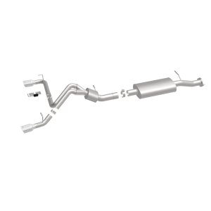 Hummer H2 Performance Exhaust - Rear - Magnaflow - Cat Back Dual Split Rear Exit - Polished - 2007 Hummer H2 Performance Exhaust - Rear - Magnaflow - Cat Back Dual Split Rear Exit - Polished - 2007