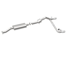 Hummer H2 Performance Exhaust - Rear - Magnaflow - Cat Back Dual Split Rear Exit - Polished - 2007 Hummer H2 Performance Exhaust - Rear - Magnaflow - Cat Back Dual Split Rear Exit - Polished - 2007