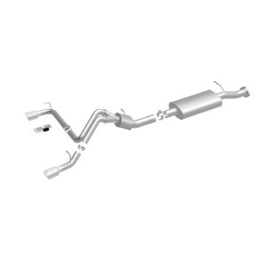 Hummer H2 Performance Exhaust - Rear - Magnaflow - Cat Back Dual Split Rear Exit - Polished - 2007 Hummer H2 Performance Exhaust - Rear - Magnaflow - Cat Back Dual Split Rear Exit - Polished - 2007