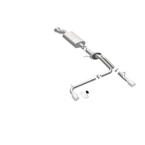 Hummer H2 Performance Exhaust - Rear - Magnaflow - Cat Back Dual Split Rear Exit - Polished - 2007 Hummer H2 Performance Exhaust - Rear - Magnaflow - Cat Back Dual Split Rear Exit - Polished - 2007