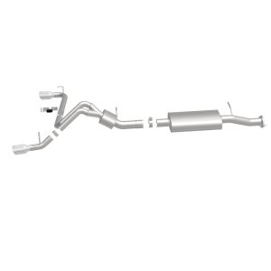 Hummer H2 Performance Exhaust - Rear - Magnaflow - Cat Back Dual Split Rear Exit - Polished - 2007 Hummer H2 Performance Exhaust - Rear - Magnaflow - Cat Back Dual Split Rear Exit - Polished - 2007