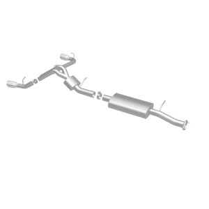 Hummer H2 Performance Exhaust - Rear - Magnaflow - Cat Back Dual Split Rear Exit - Polished - 2007 Hummer H2 Performance Exhaust - Rear - Magnaflow - Cat Back Dual Split Rear Exit - Polished - 2007