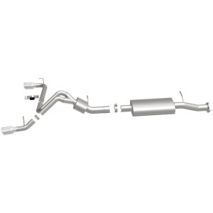 Hummer H2 Performance Exhaust - Rear - Magnaflow - Cat Back Dual Split Rear Exit - Polished - 2007 Hummer H2 Performance Exhaust - Rear - Magnaflow - Cat Back Dual Split Rear Exit - Polished - 2007