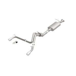 Hummer H2 Performance Exhaust - Rear - Magnaflow - Cat Back Dual Split Rear Exit - Polished - 2007 Hummer H2 Performance Exhaust - Rear - Magnaflow - Cat Back Dual Split Rear Exit - Polished - 2007